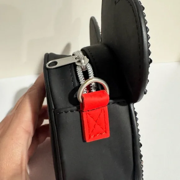 Rhinestoned Disney Minnie Mouse Small Crossbody Bag - Picture 9 of 9